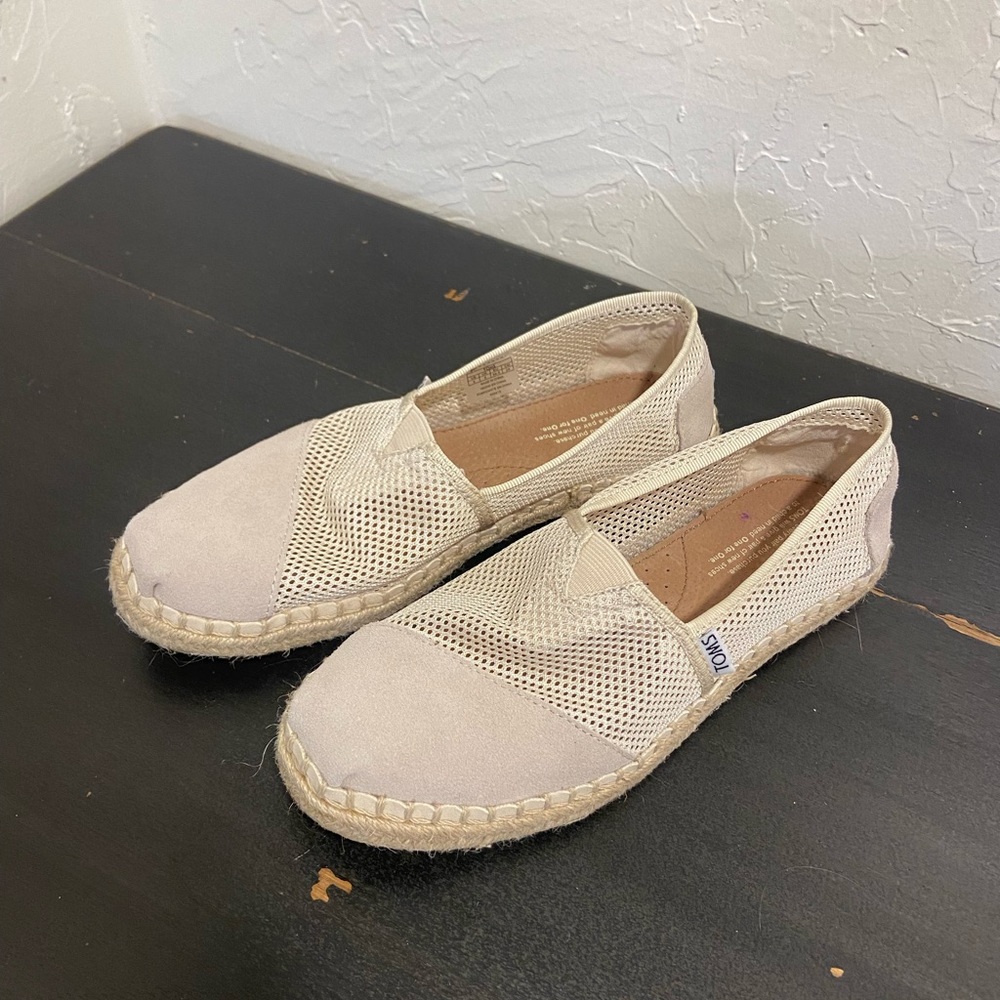 Toms Espadrille Mesh Slip-ons